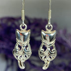 Celtic Cat Earrings