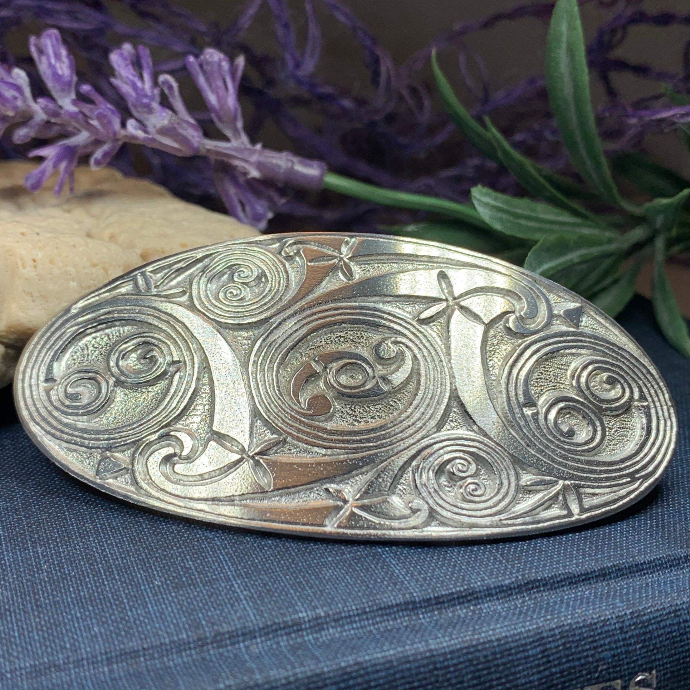 Bedelia Celtic Knot Hair Clip