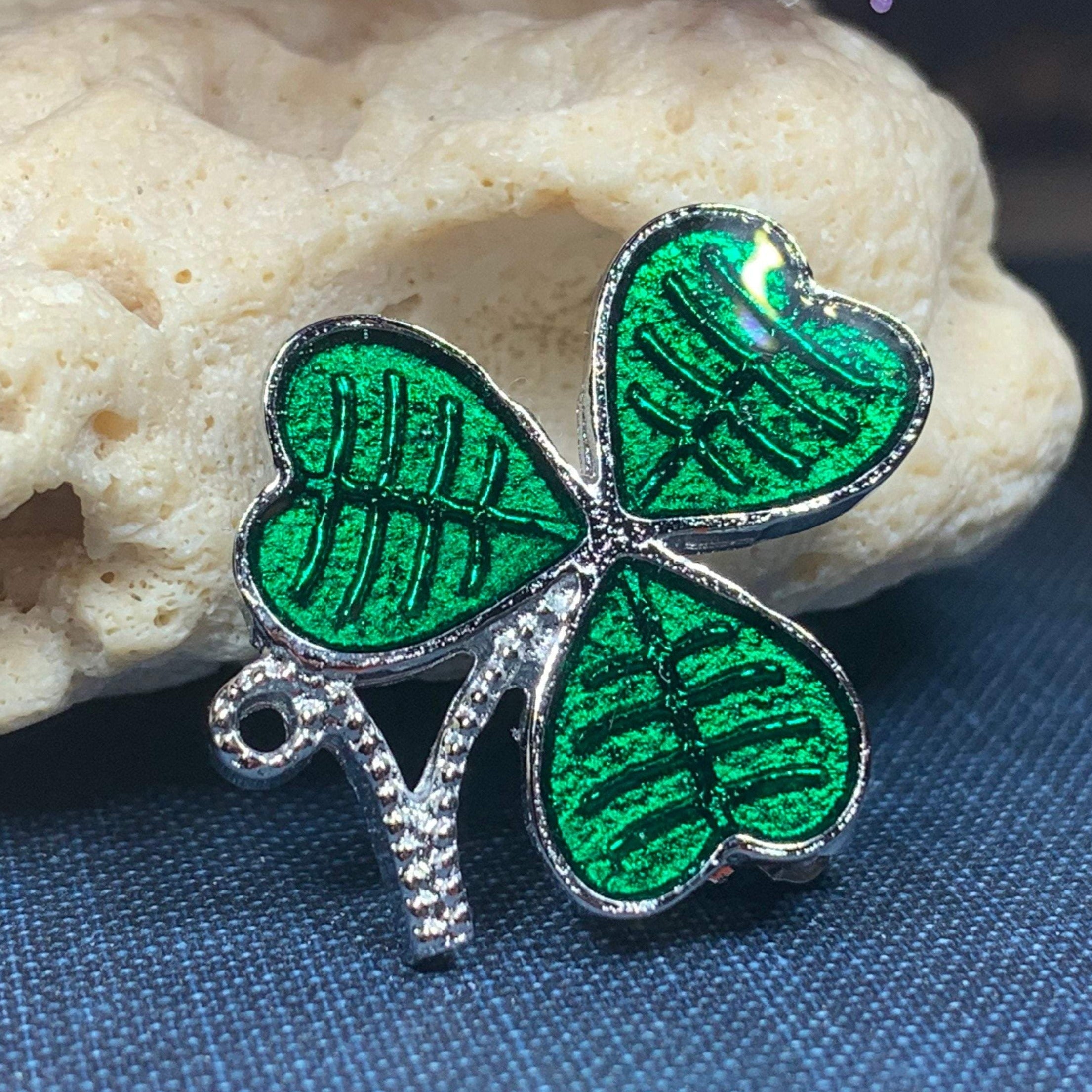 Wee Shamrock Lapel Pin