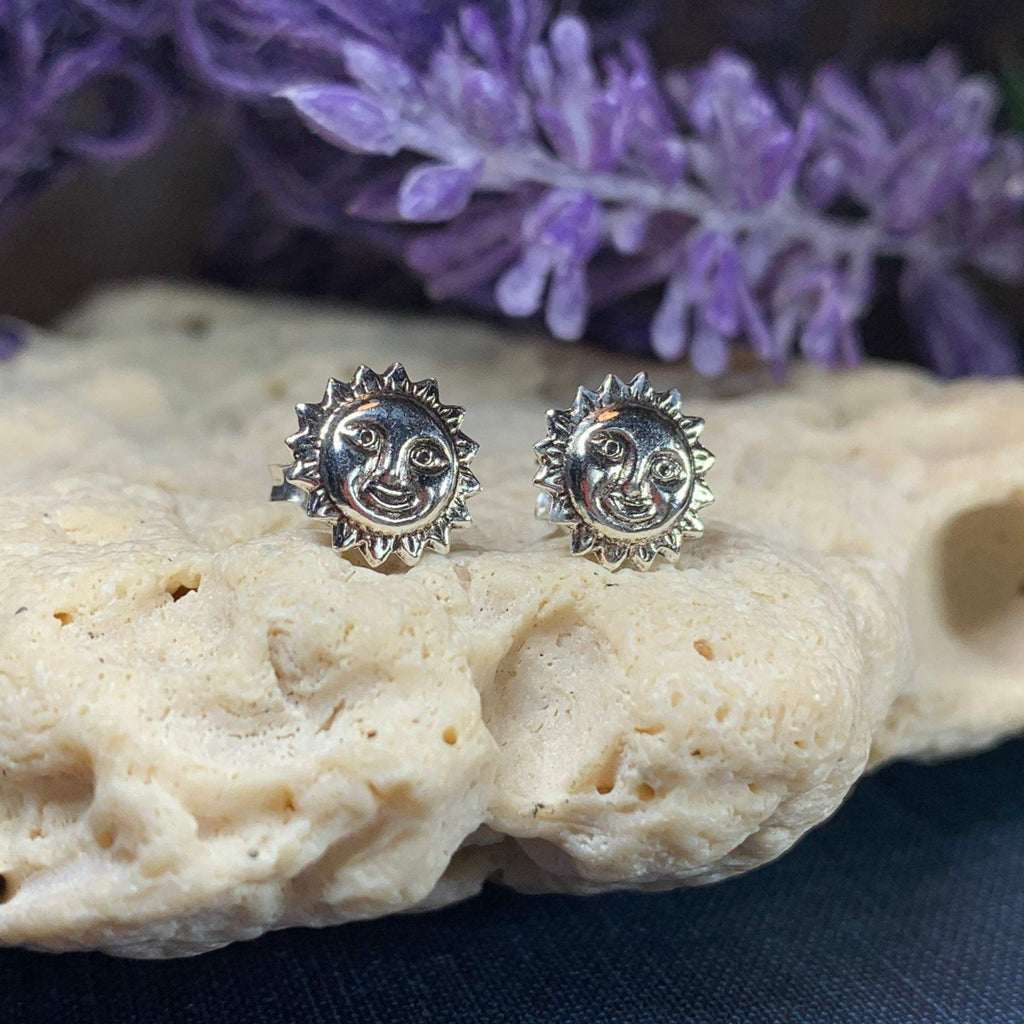 Sun Stud Earrings