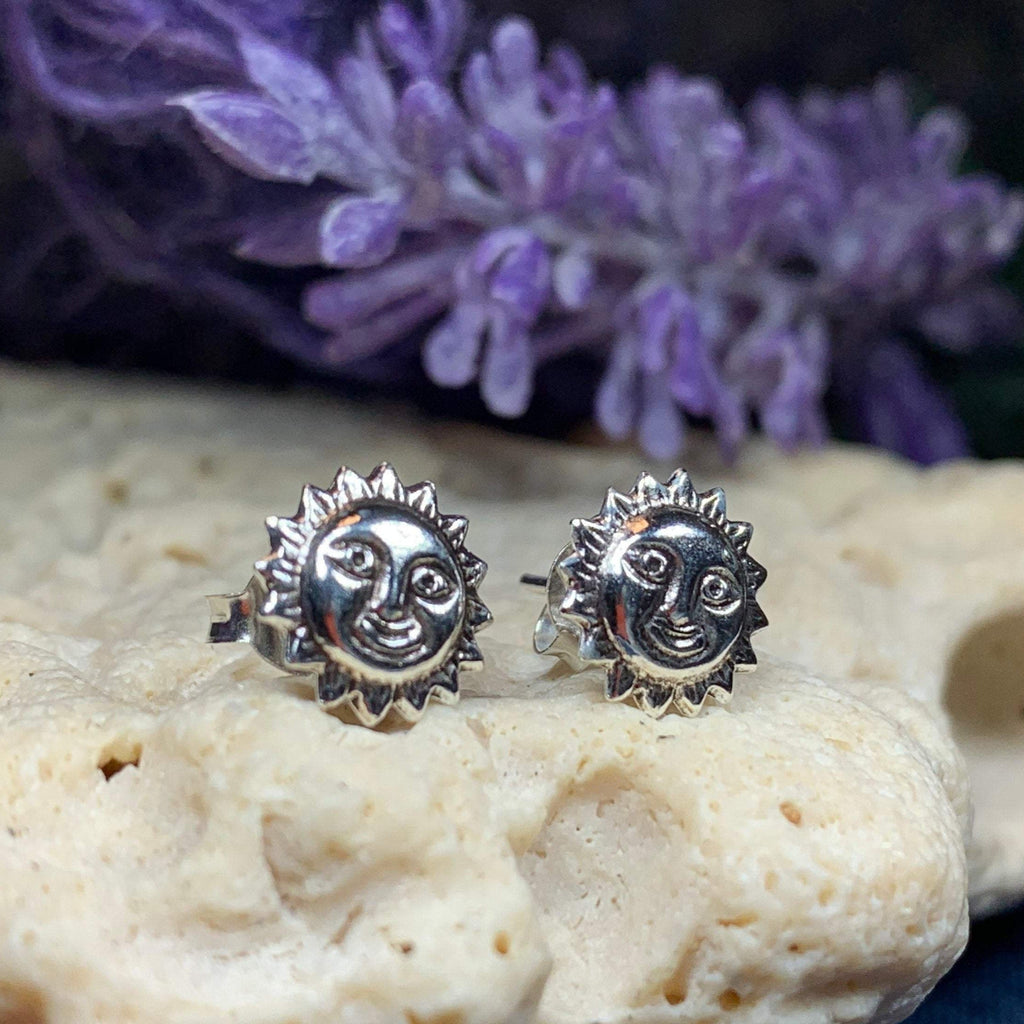 Sun Stud Earrings