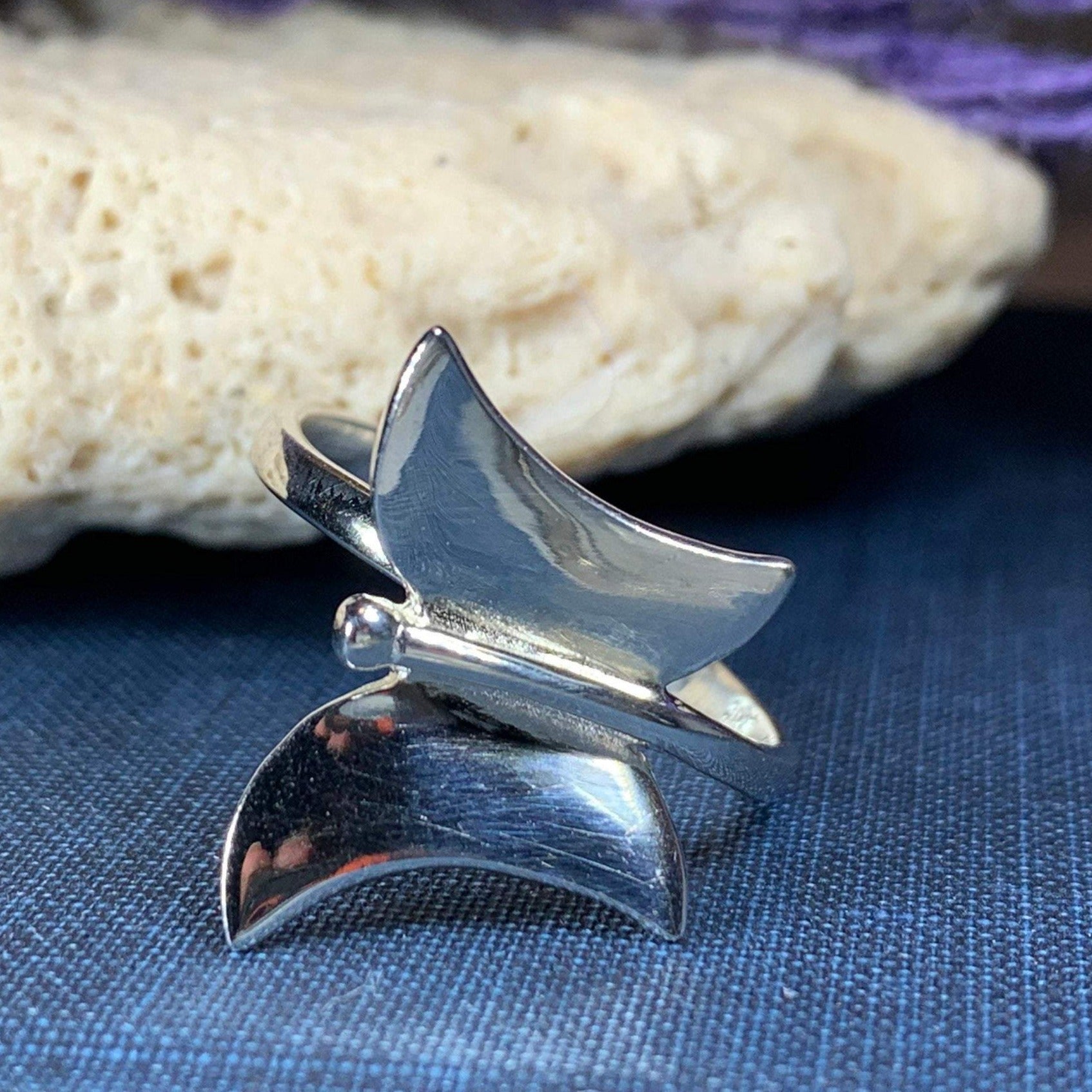 Modern Butterfly Ring