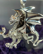 Gothic Dragon Necklace