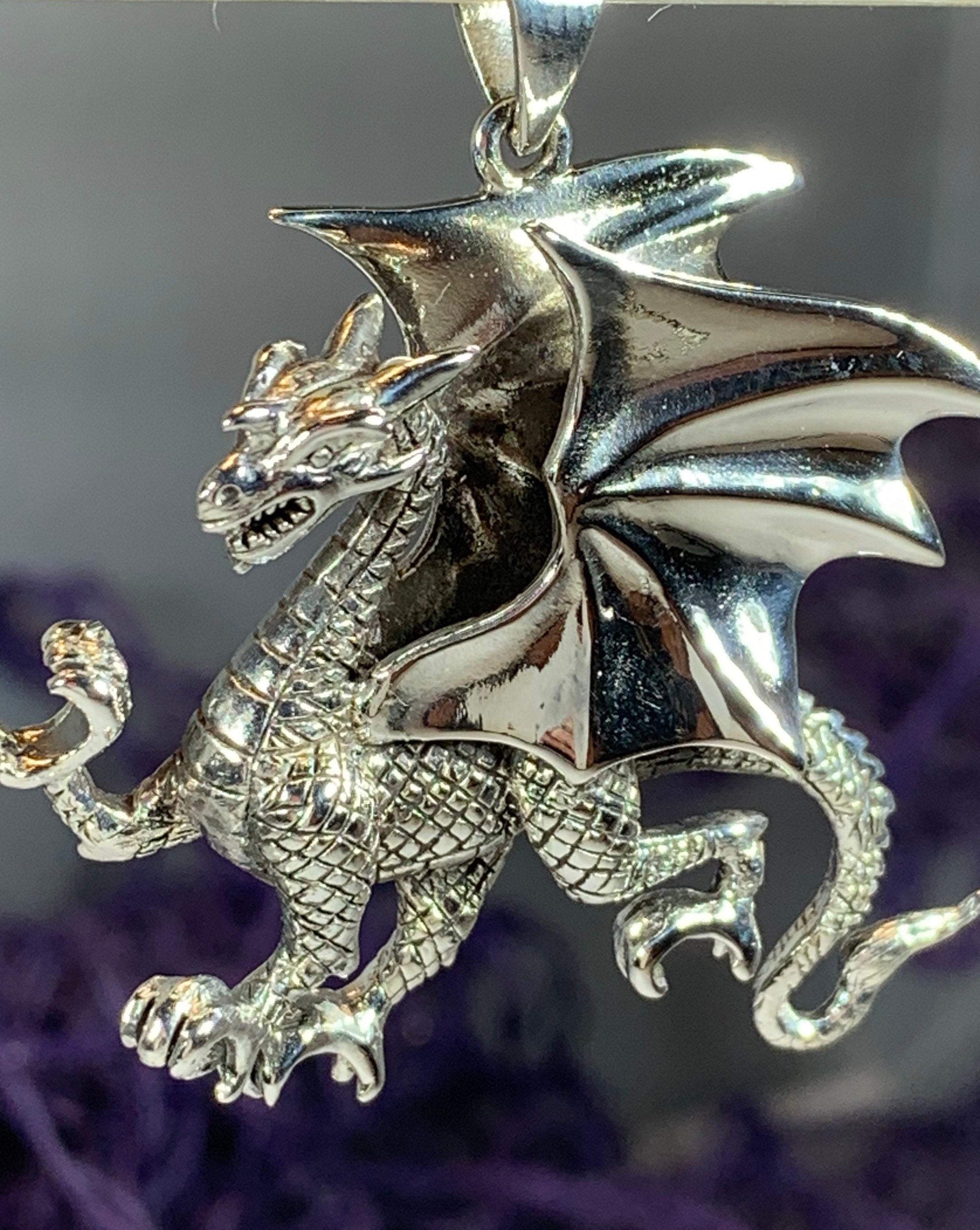 Gothic Dragon Necklace