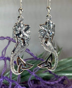 Celtic Mermaid Earrings