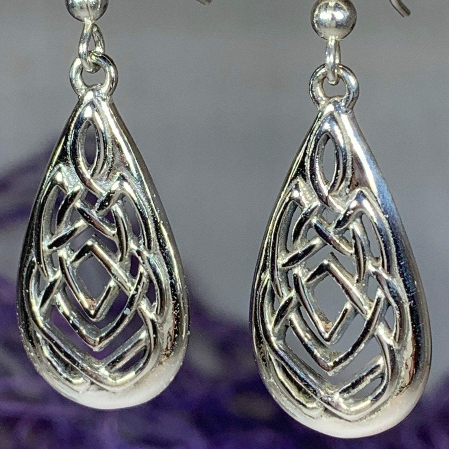 Salia Celtic Knot Earrings