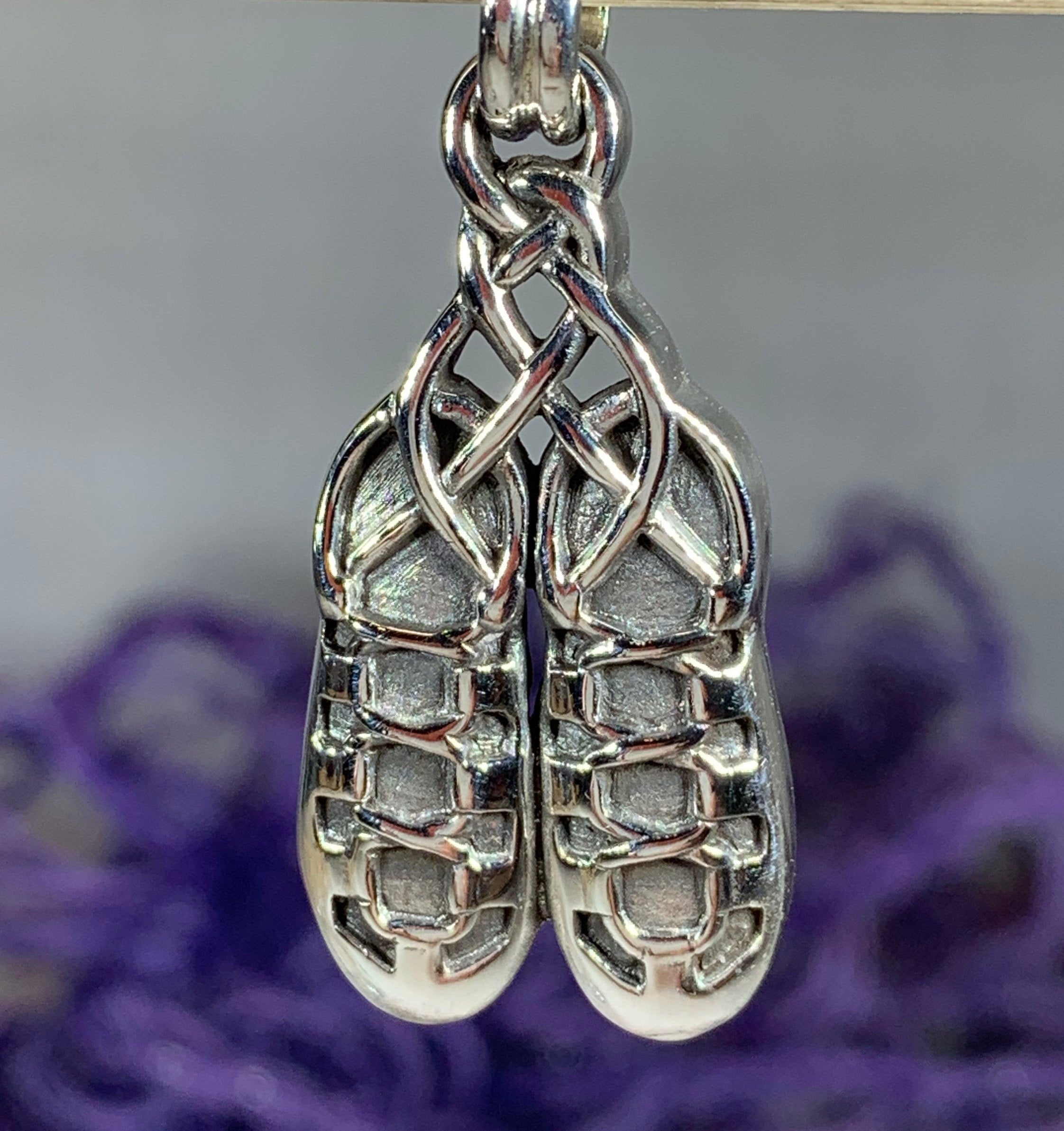 Irish Dance Shoes Necklace