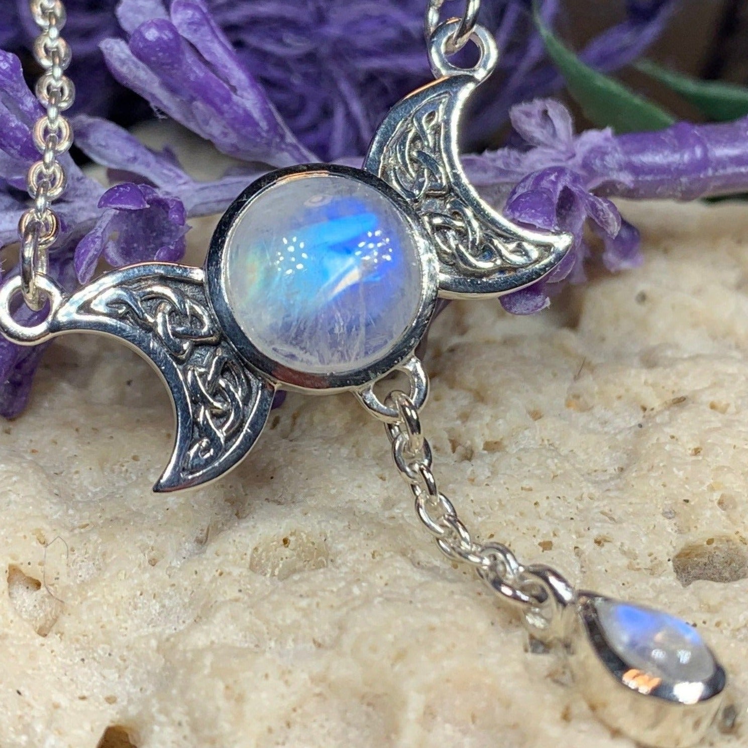 Celtic Moon Necklace