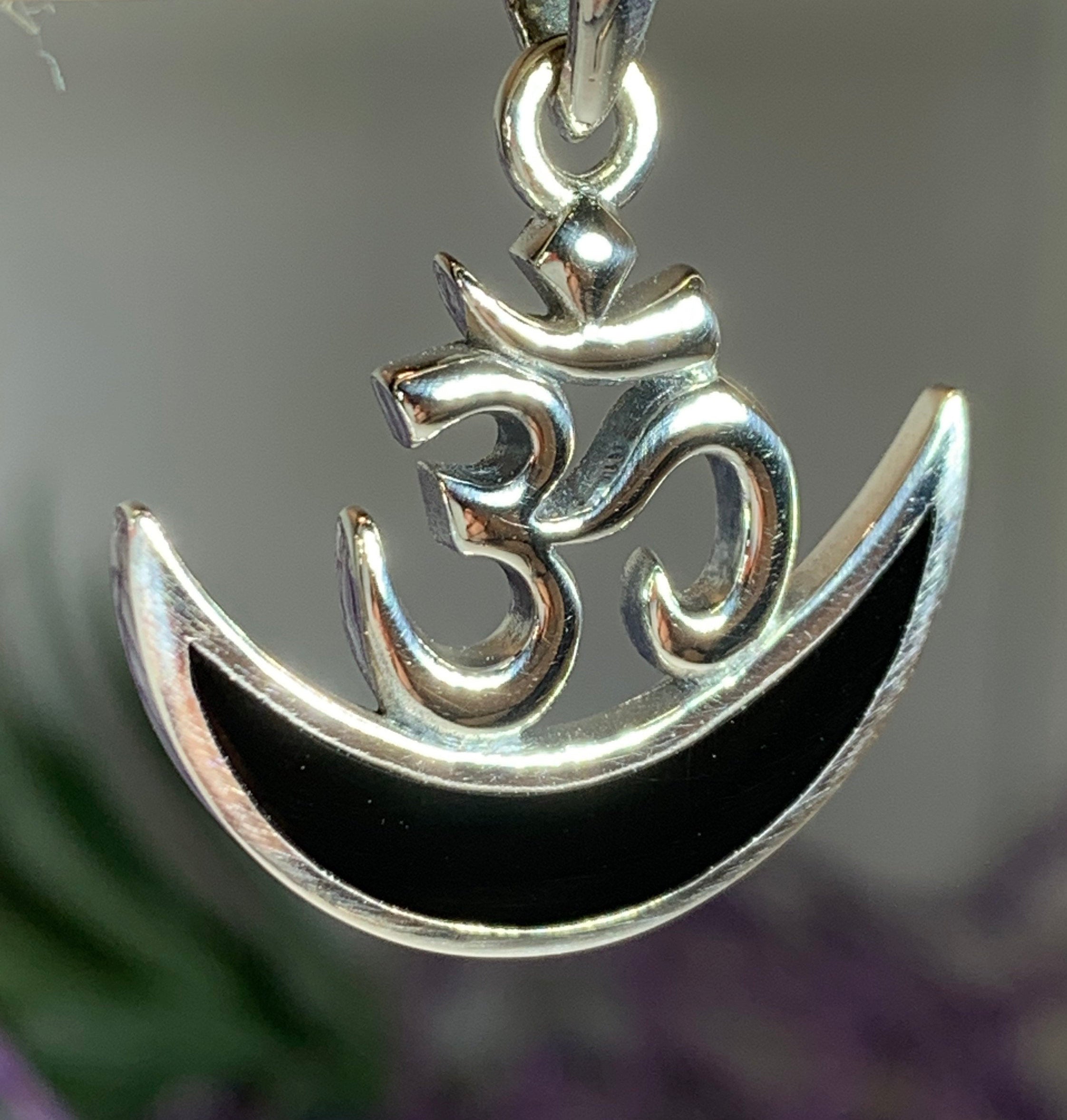 Moon Om Necklace