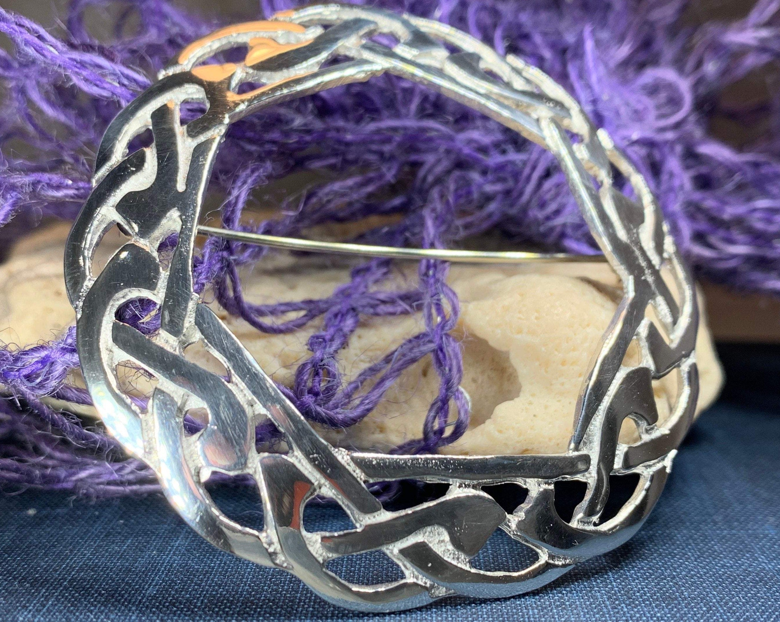 Claire Celtic Knot Brooch