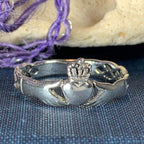 Irish Claddagh Celtic Knot Ring