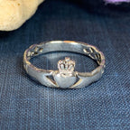 Irish Claddagh Celtic Knot Ring