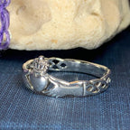 Irish Claddagh Celtic Knot Ring