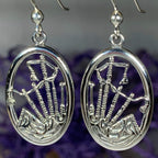 Celtic Bagpipes Earrings