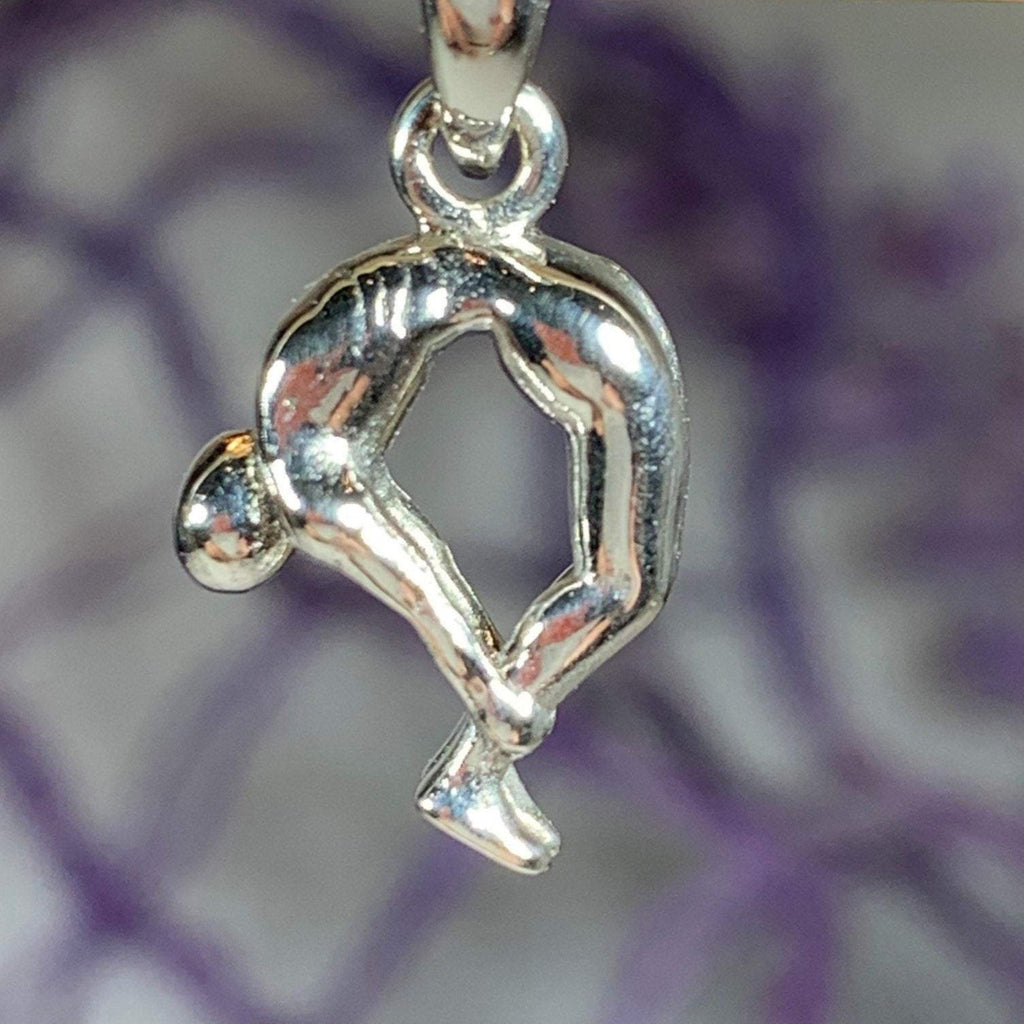 Yoga Pose Om Necklace