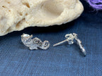 Seahorse Marcasite Earrings