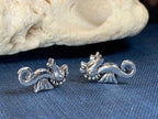 Happy Seahorse Post Earrings