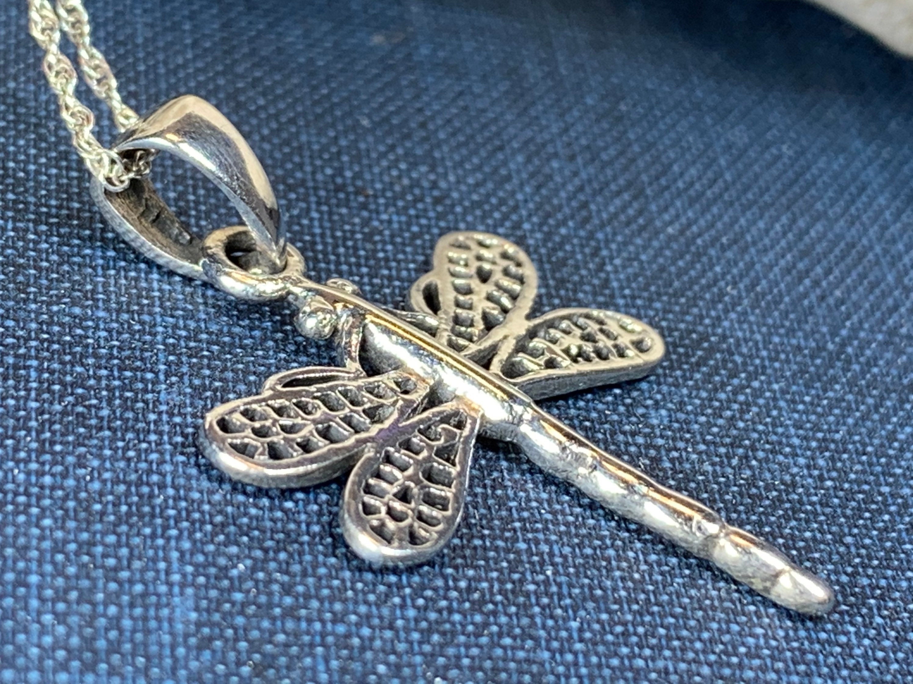 Cheerful Dragonfly Necklace