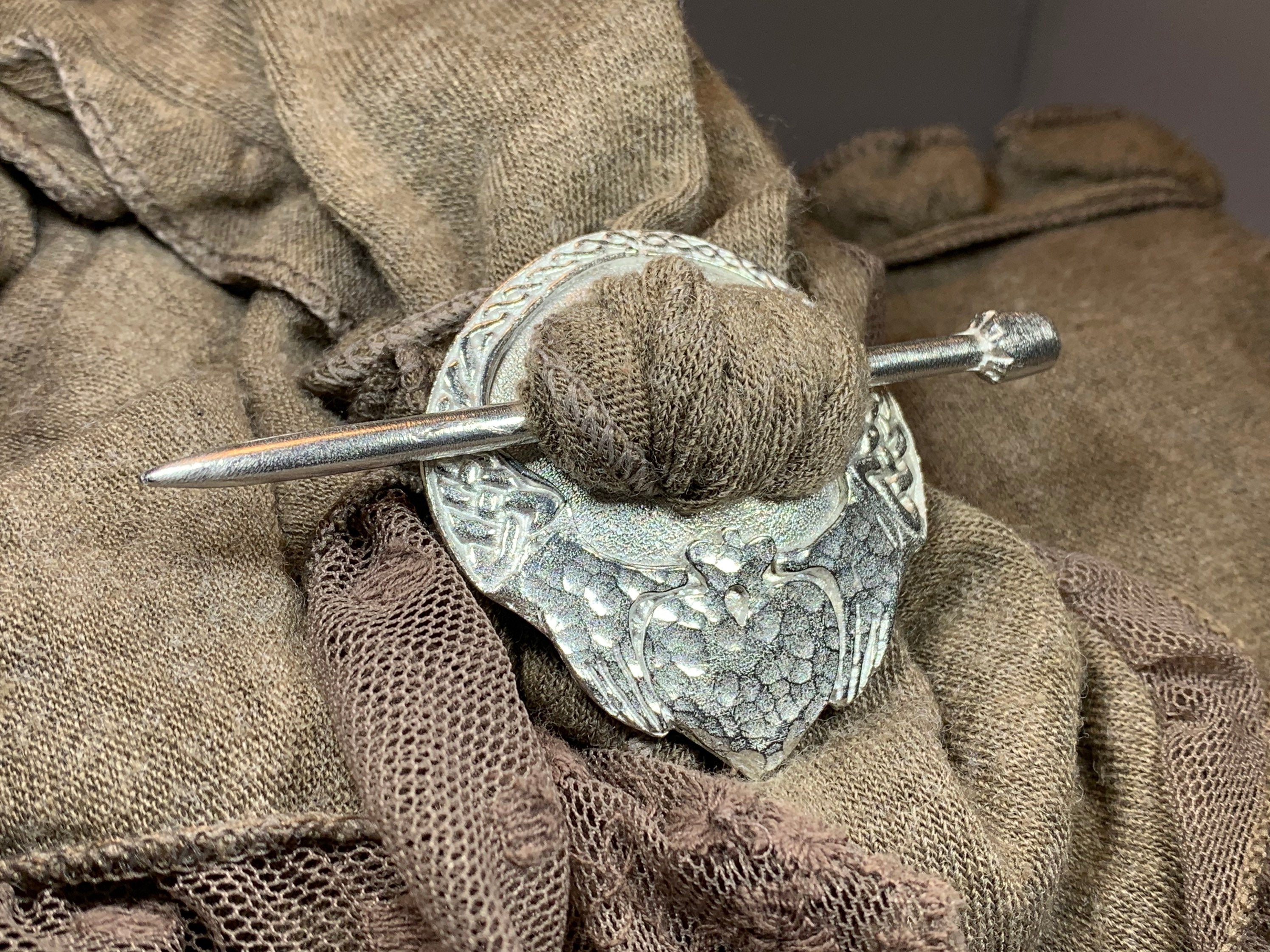 Irish Claddagh Scarf Ring