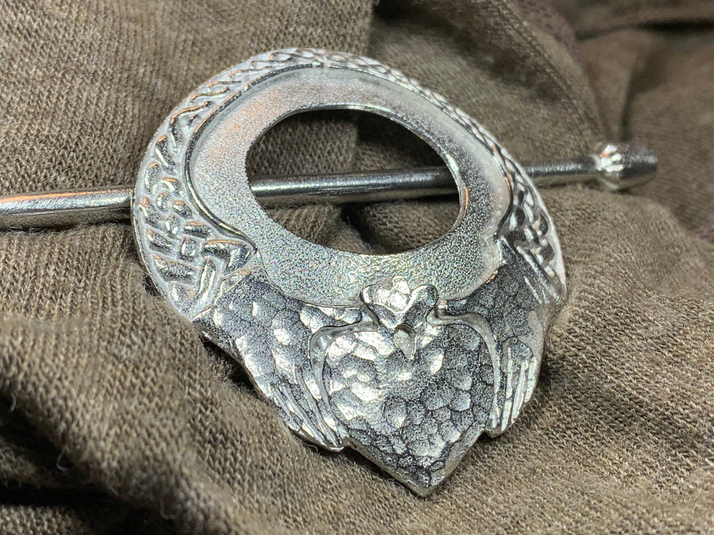 Irish Claddagh Scarf Ring