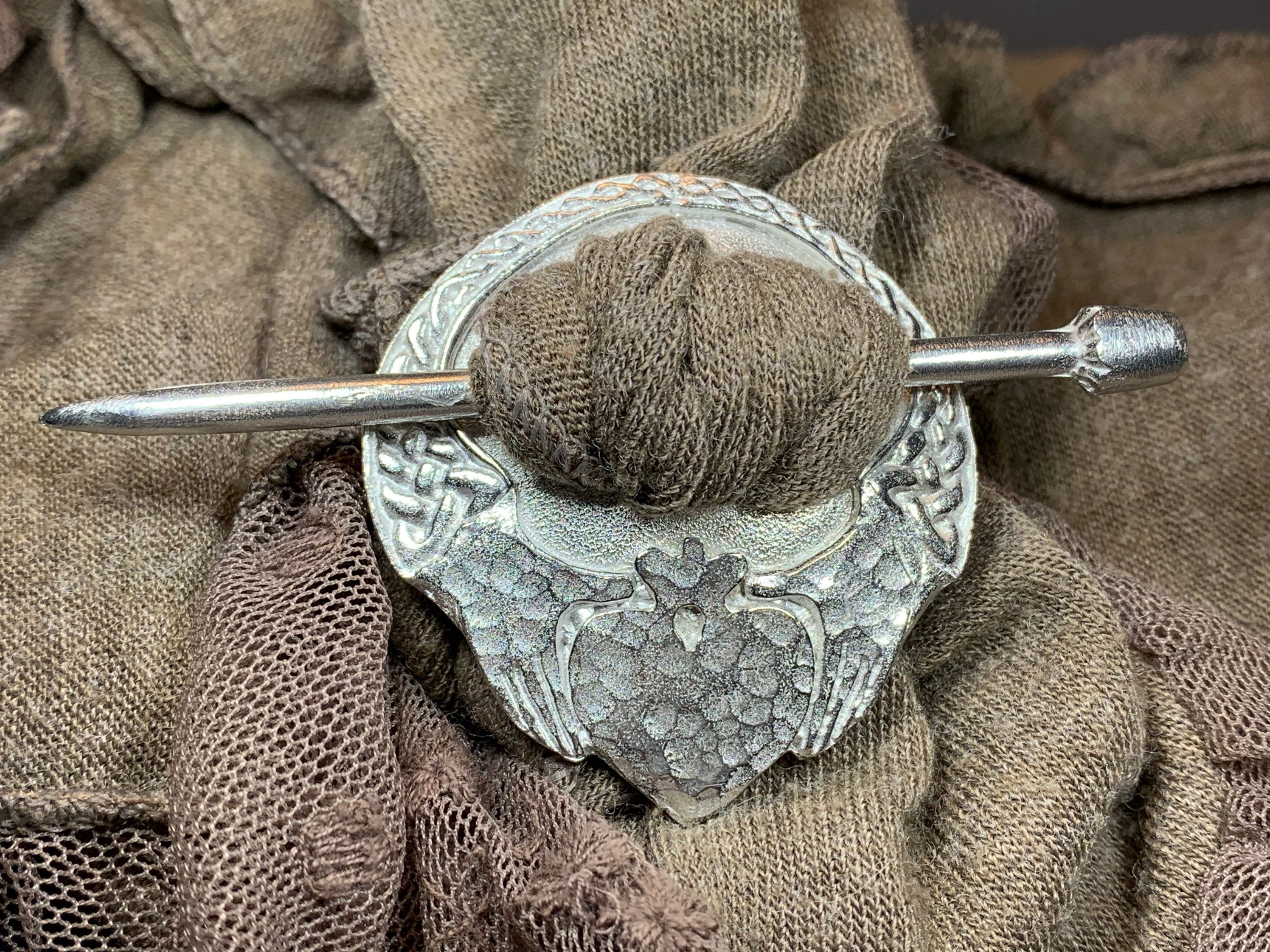 Irish Claddagh Scarf Ring