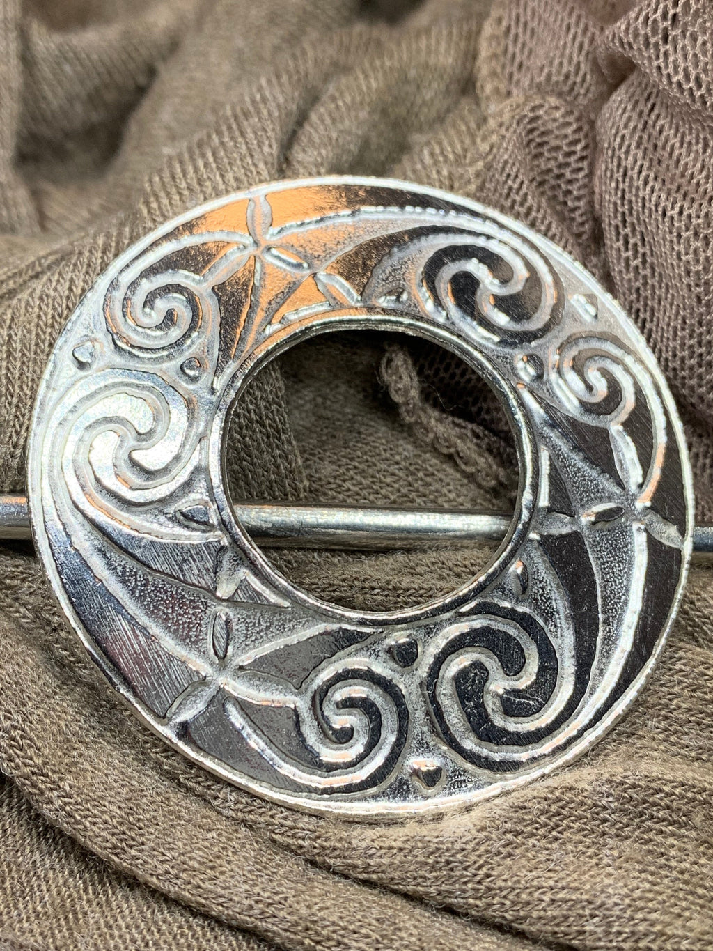 Blair Celtic Scarf Ring