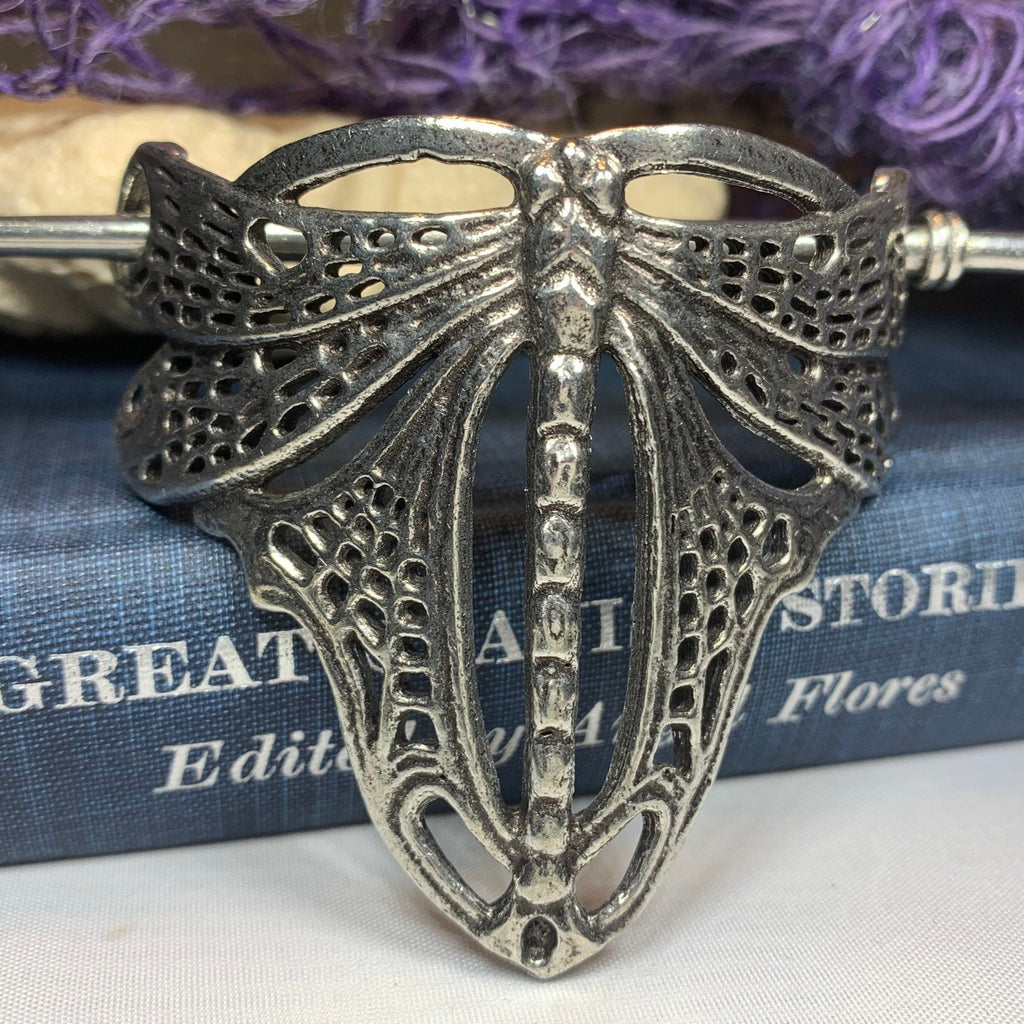 Victorian Dragonfly Hair Slide
