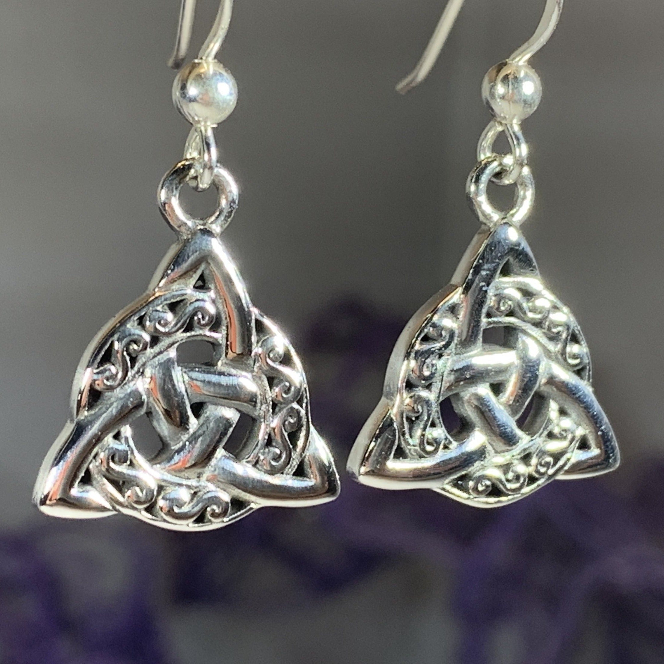Celtic Triquetra Earrings