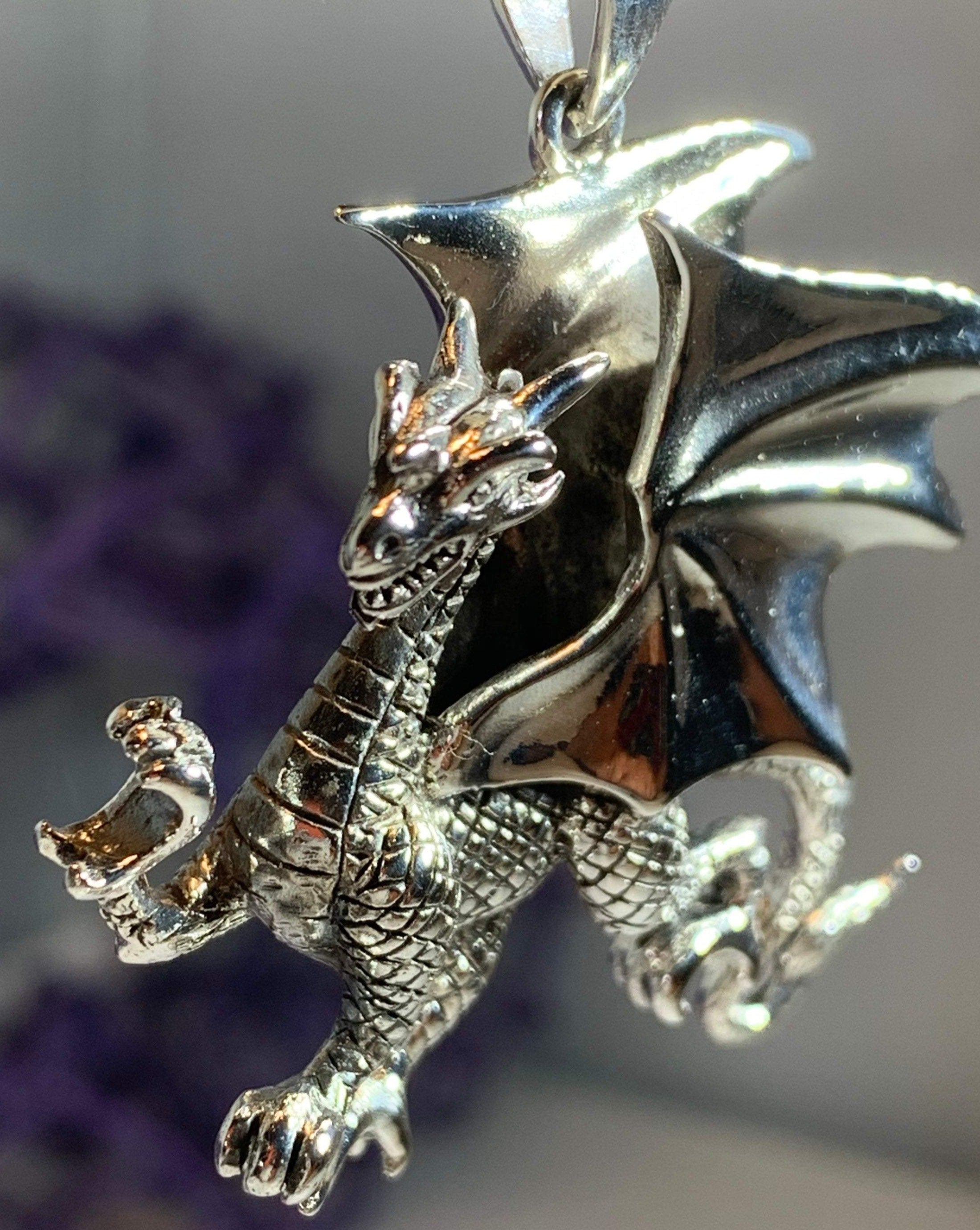 Gothic Dragon Necklace