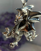 Gothic Dragon Necklace
