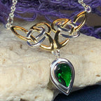 Celtic Double Knot Necklace