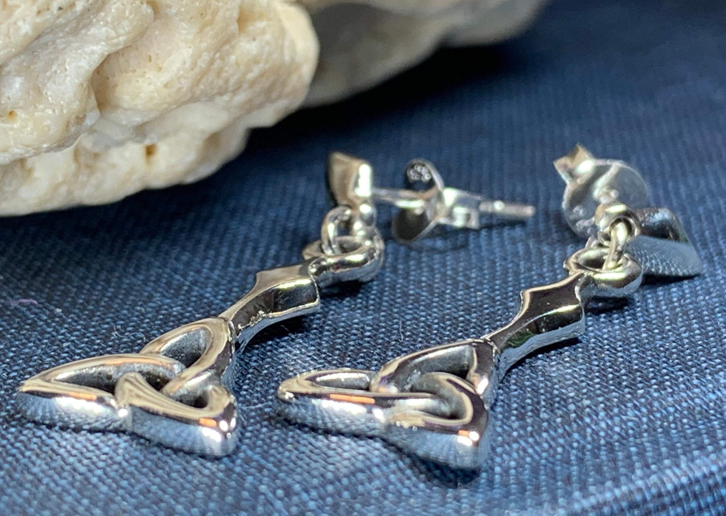 Enchanted Trinity Knot Earrings