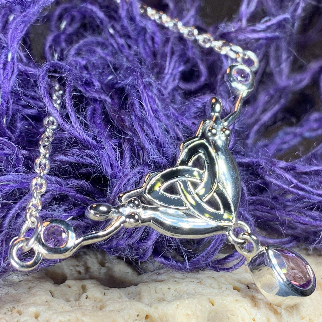 Trinity Knot Goddess Necklace