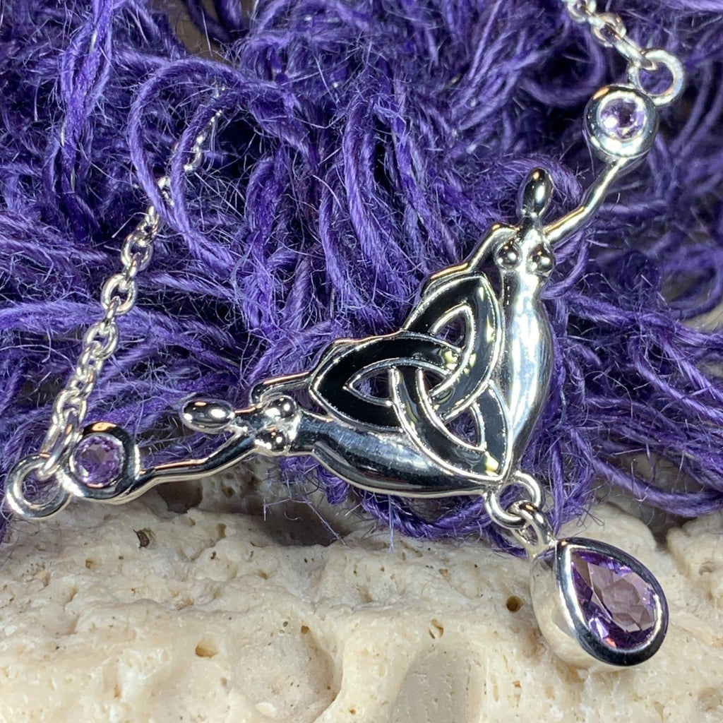 Trinity Knot Goddess Necklace