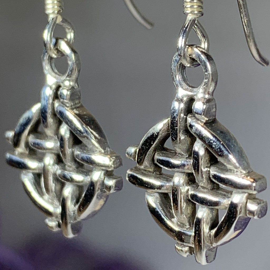 Shield Knot Earrings