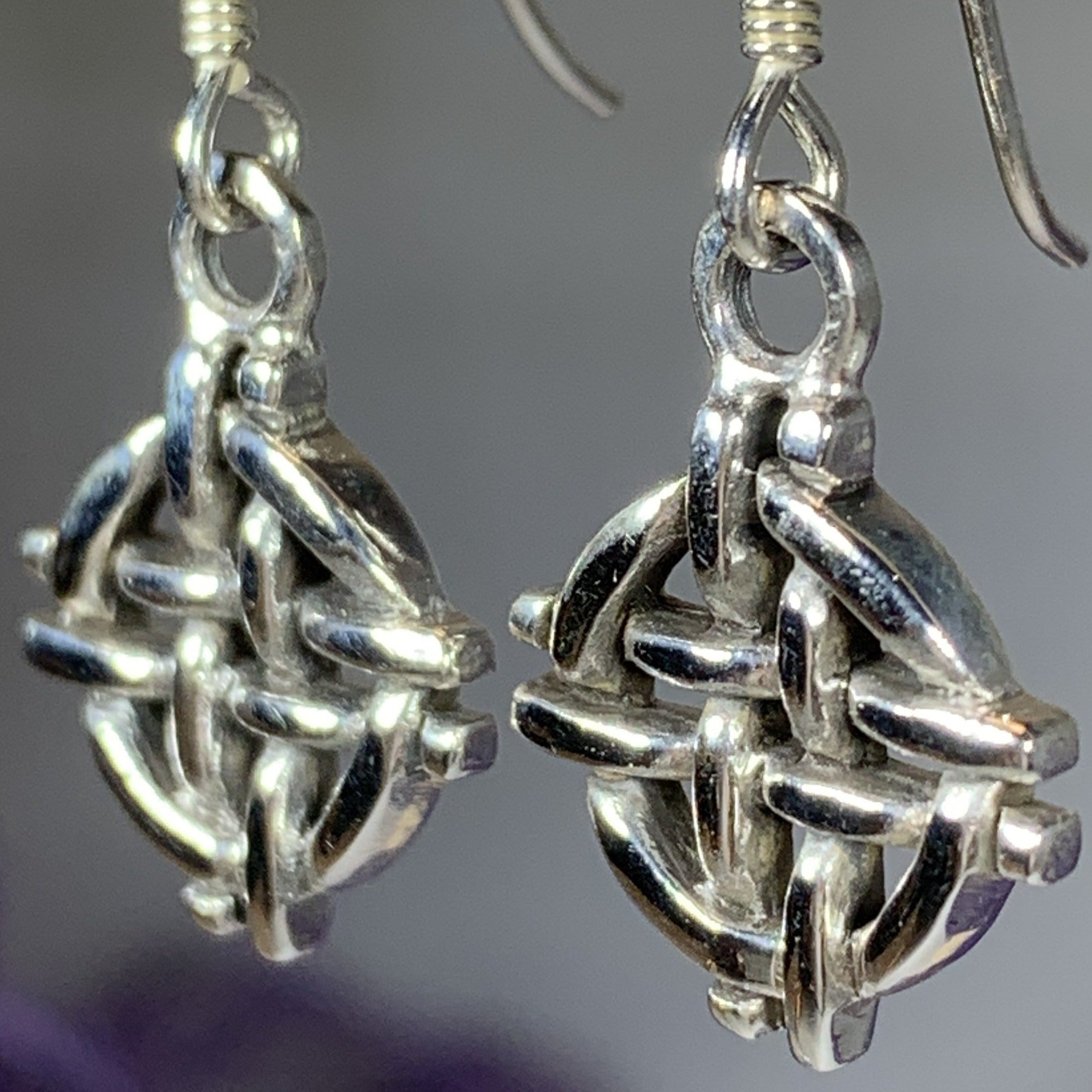 Shield Knot Earrings