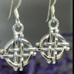 Shield Knot Earrings