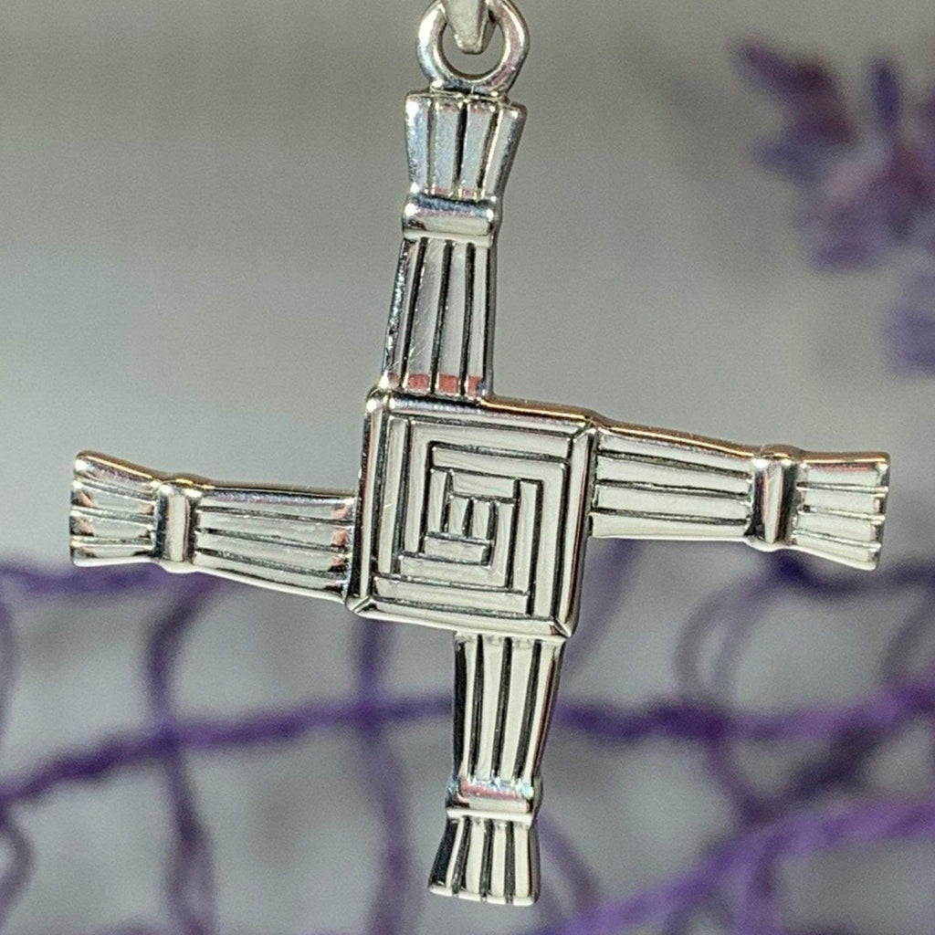 Large Saint Brigid’s Cross Necklace