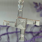 Large Saint Brigid’s Cross Necklace