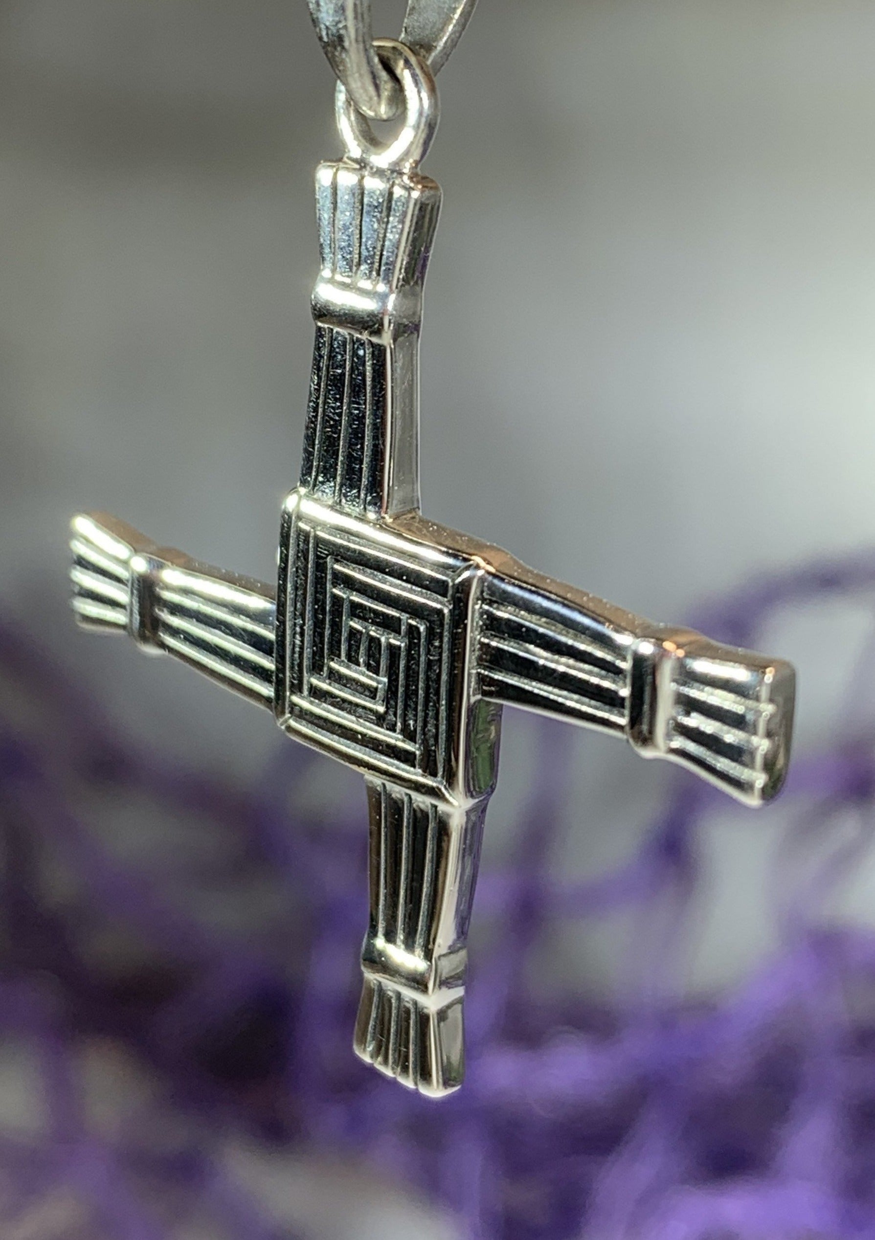 Large Saint Brigid’s Cross Necklace