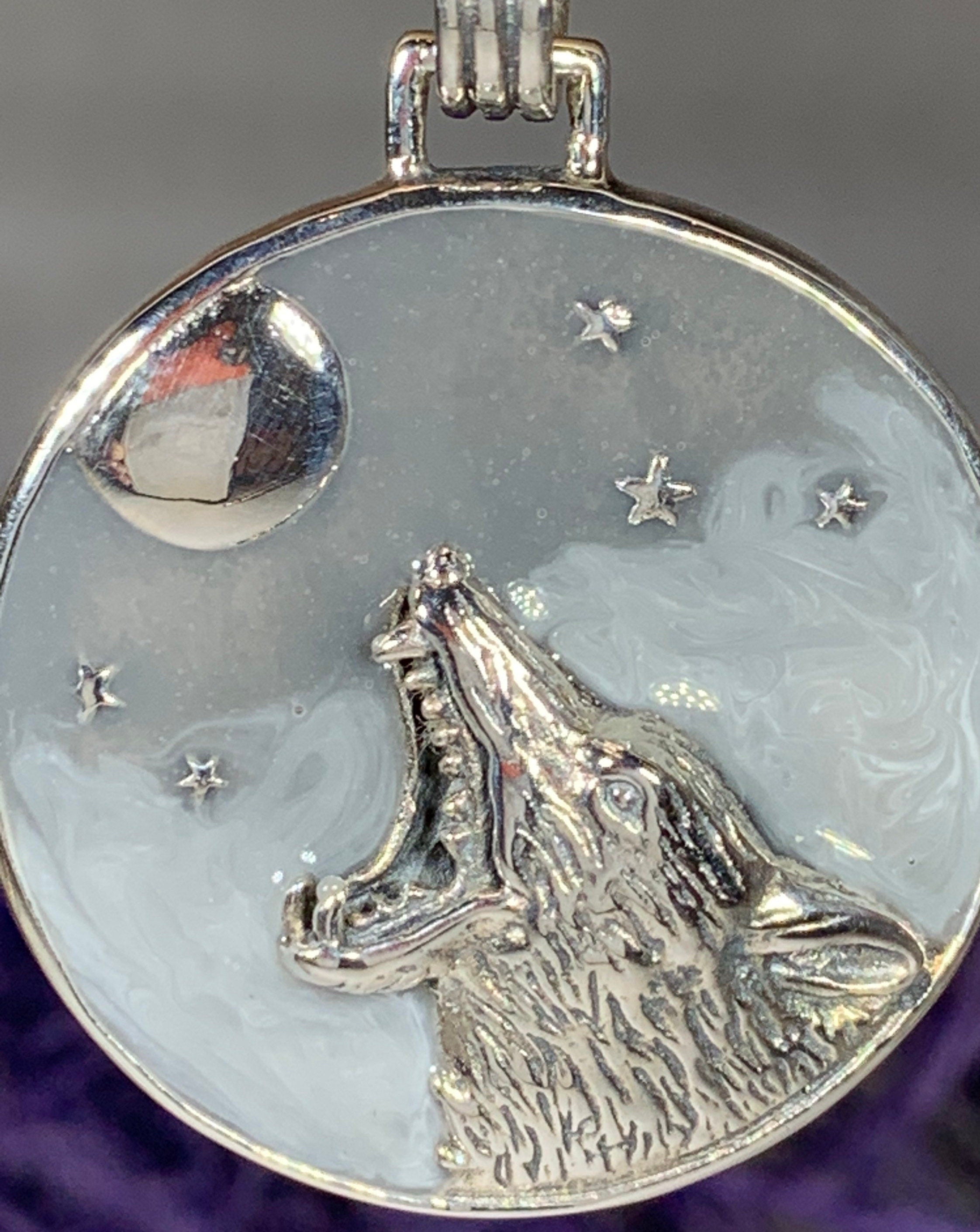 Midnight Wolf Necklace