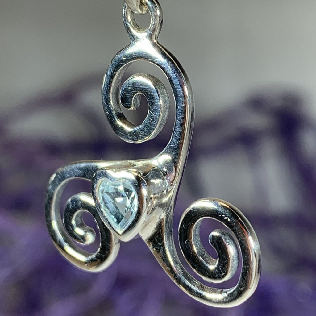 Celtic Spiral Love Necklace