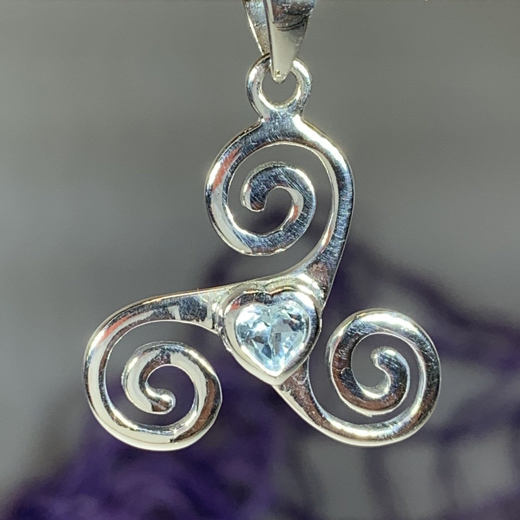 Celtic Spiral Love Necklace
