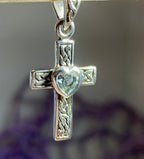 Heart Celtic Cross Necklace