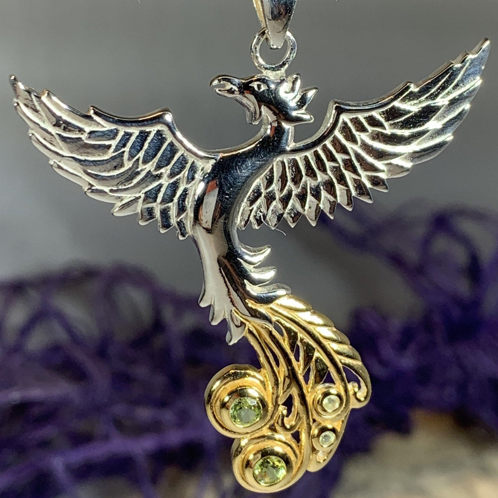 Phoenix Gemstone Necklace