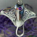 Celtic Manta Ray Necklace