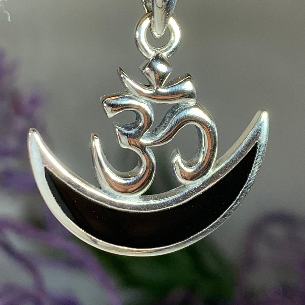Moon Om Necklace