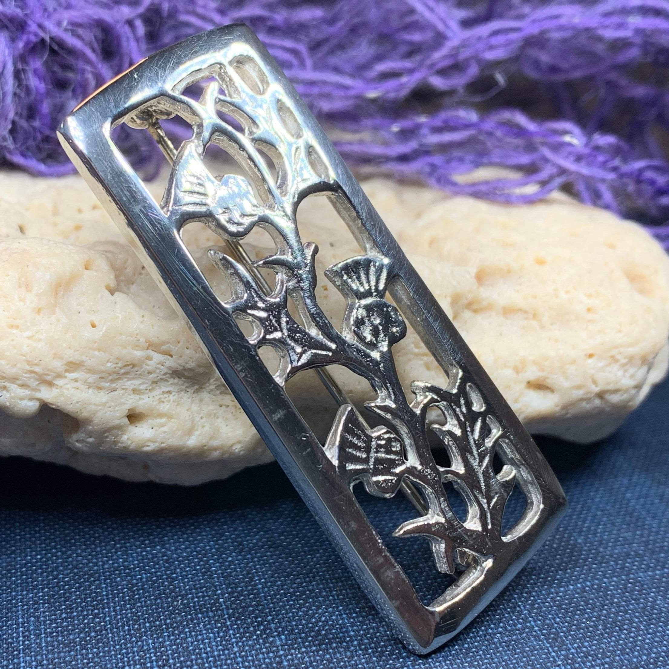 Three Thistles Brooch