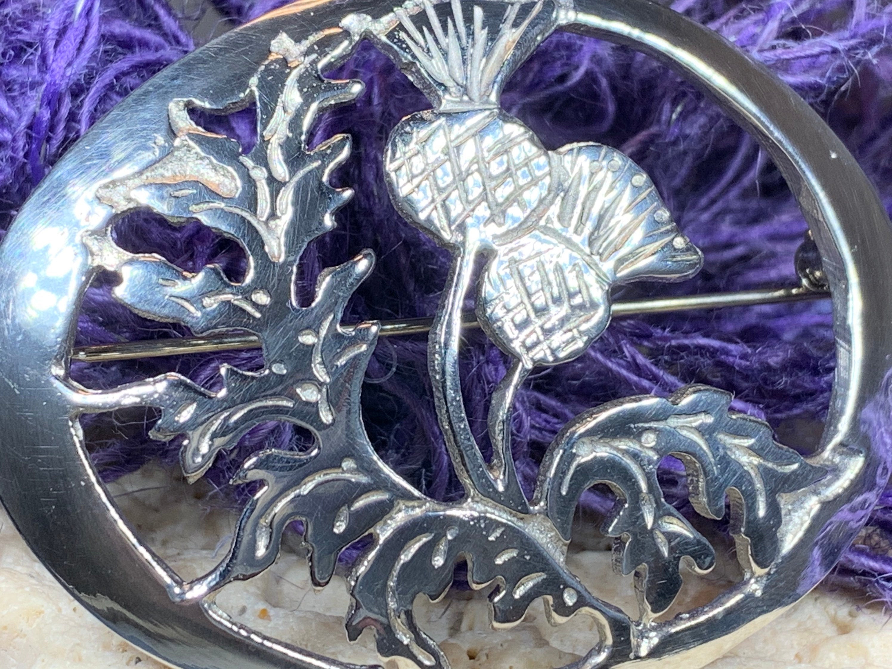 Oban Thistle Brooch