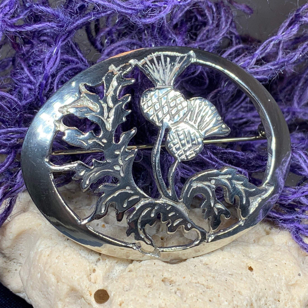 Oban Thistle Brooch